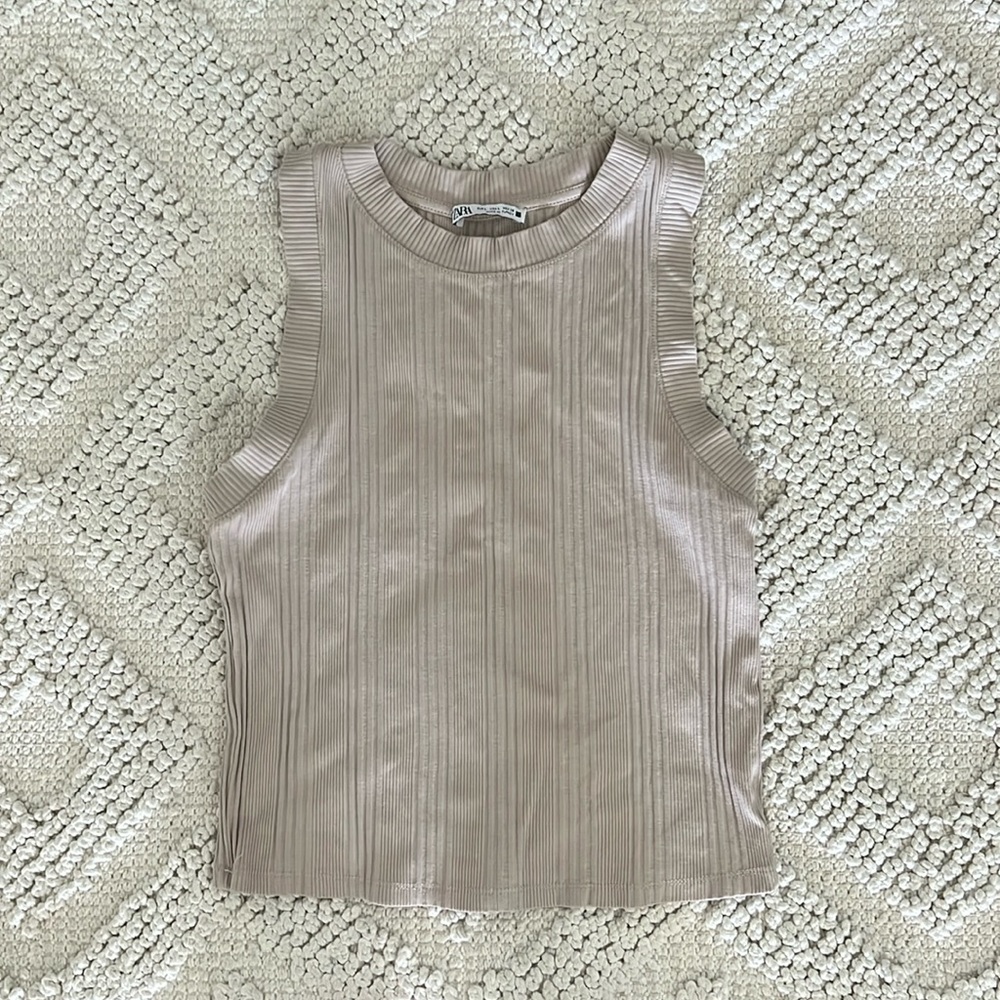 zara tank top